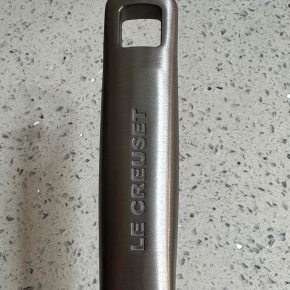 Le Creuset Silver Frying Pan 9  1/2 inch - Picture 2 of 7